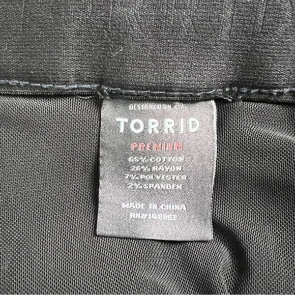 Torrid Premium Bombshell Skinny Jeans Size 20 Short High-Rise Stretch Denim - Picture 7 of 8
